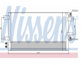 Radiator AC Nissens  940151