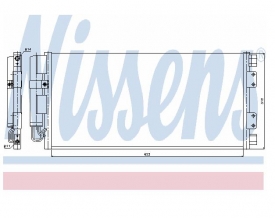Radiator AC Nissens  94781