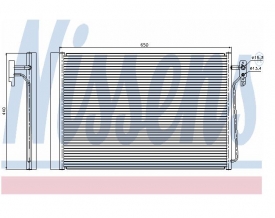 Radiator AC Nissens  940045