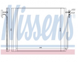 Radiator AC Nissens  940343