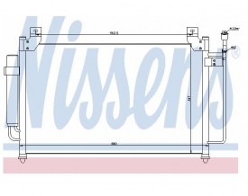 Radiator AC Nissens  940049