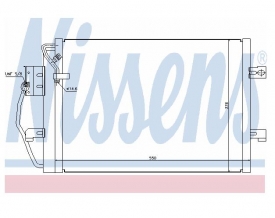 Radiator AC Nissens  94373