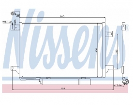 Radiator AC Nissens  94910