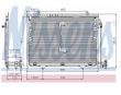 Radiator AC Nissens  94284