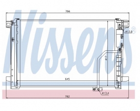 Radiator AC Nissens  940035