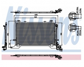 Radiator AC Nissens  94567
