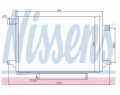 Radiator AC Nissens  940054