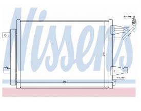 Radiator AC Nissens  940067