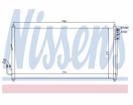 Radiator AC Nissens  94907