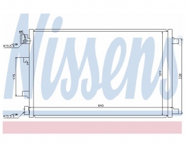 Radiator AC Nissens  940039