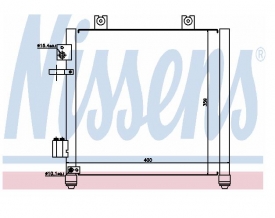Radiator AC Nissens  94739