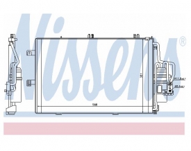 Radiator AC Nissens  94546