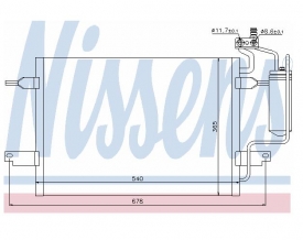 Radiator AC Nissens  94624