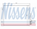 Radiator AC Nissens  940156