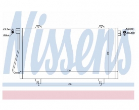 Radiator AC Nissens  94989