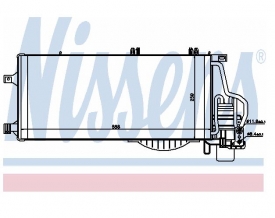 Radiator AC Nissens  94722