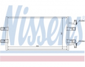 Radiator AC Nissens  940119