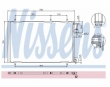 Radiator AC Nissens  94855