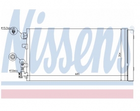 Radiator AC Nissens  940195