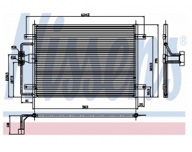 Radiator AC Nissens  94323