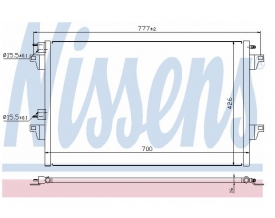 Radiator AC Nissens  940153