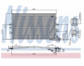 Radiator AC Nissens  94301