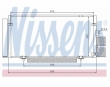 Radiator AC Nissens  94885