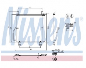 Radiator AC Nissens  940301