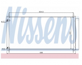 Radiator AC Nissens  940036