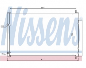Radiator AC Nissens  940037