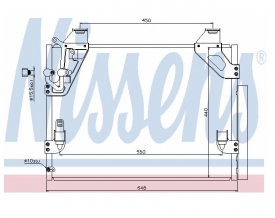 Radiator AC Nissens  940082