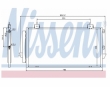 Radiator AC Nissens  94741