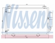 Radiator AC Nissens 94581
