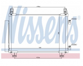 Radiator AC Nissens  940050