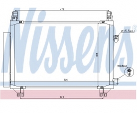 Radiator AC Nissens  940271