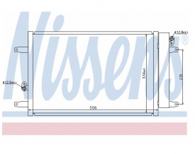 Radiator AC Nissens  94575