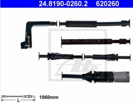 Senzor uzura placute fata Ate 620260