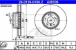 Set 2 discuri frana fata ATE 24.0136-0106.2