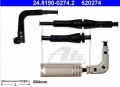 Senzor uzura placute spate Ate 620274