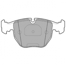 Set placute frana fata Delphi LP1003