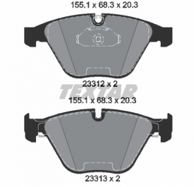 Placute frana Textar 2331211
