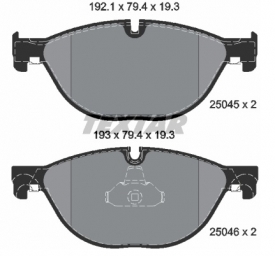 Placute frana Textar 2504501