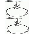Set placute frana TEXTAR