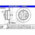 Set 2 discuri frana spate ATE 24.0110-0211.1