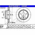 Set 2 discuri frana spate ATE 24.0119-0107.1