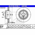 Set 2 discuri frana spate ATE 24.0120-0183.1