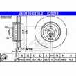 Set 2 discuri frana fata ATE 24.0130-0218.2
