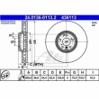 Disc stanga fata ATE 24.0136-0113.2