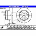 Set 2 discuri frana spate ATE 24.0110-0273.1