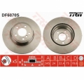 Set discuri frana spate TRW DF6070S